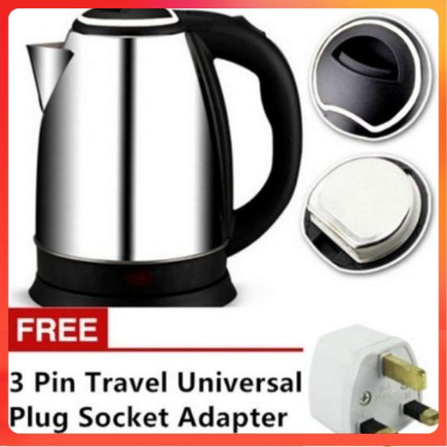 Kettle Stainless Steel Electric Automatic Cut Off Jug Kettle 2L