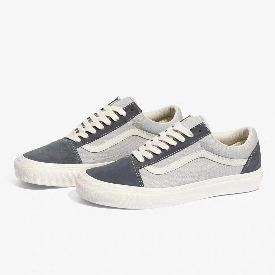 vans vault grey