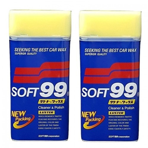 SOFT99 soft 99 Luster Cleaner & Polish (530ml x 2) | Shopee Malaysia