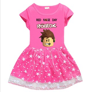 Roblox Girl Summer Dress Korean Children Girls Kids Kid Irregular Skirt Chiffon Dress Dresses Shopee Malaysia - roblox long dress