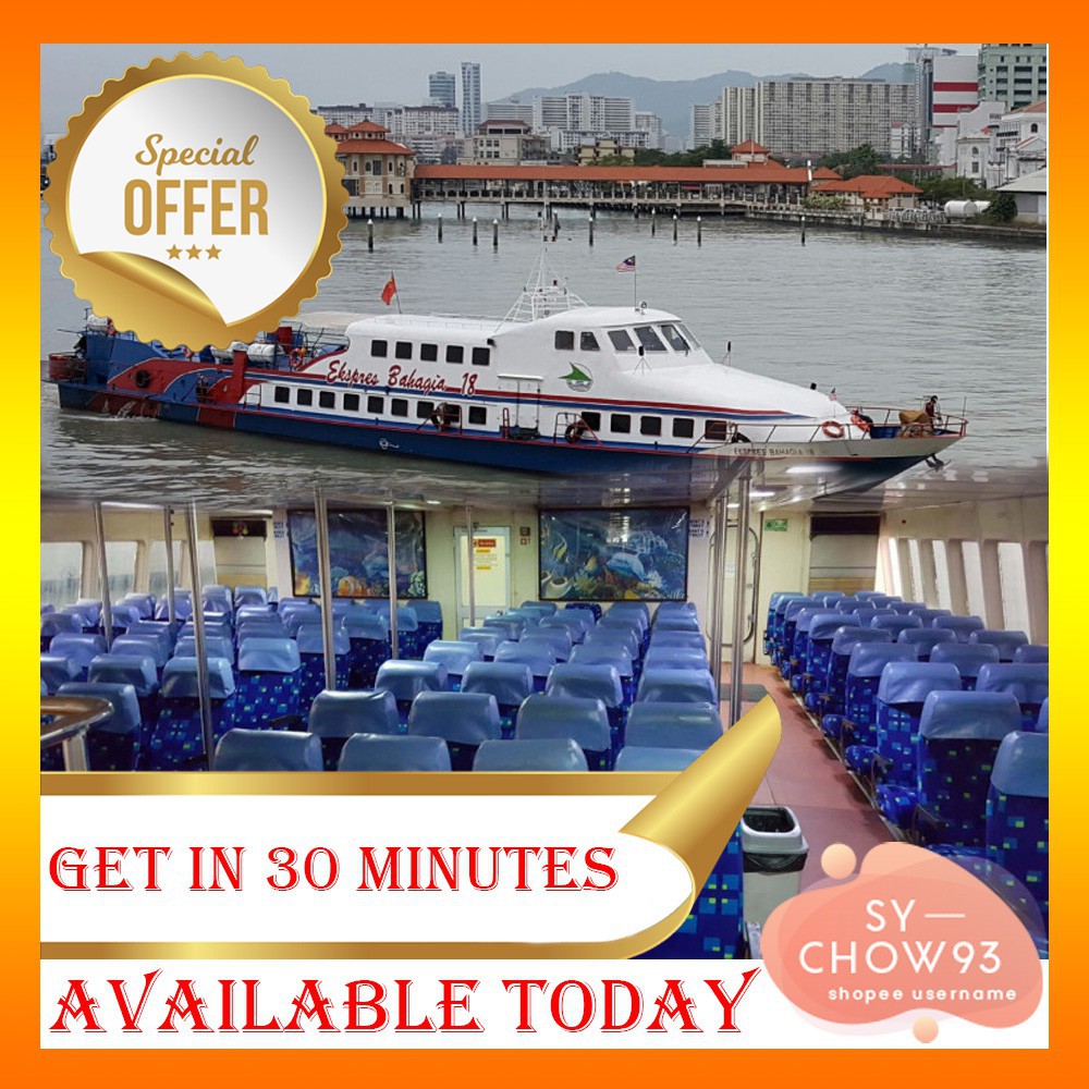 (PROMO) Super Fast Ferry Ticket (One Way) between Langkawi to Penang