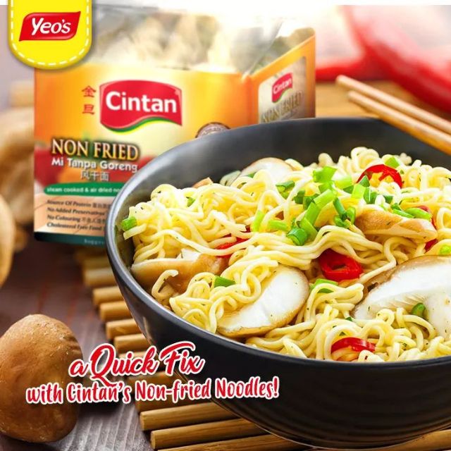 Cintan Non Fried Jumbo Noodles 550g 10pcs Shopee Malaysia