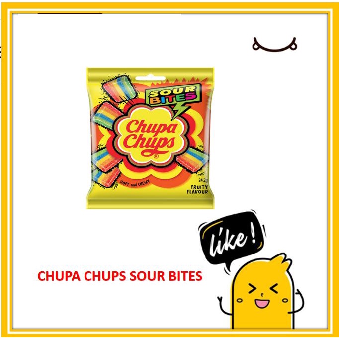 Chupa Chups Sour Bites 24.2g | Shopee Malaysia