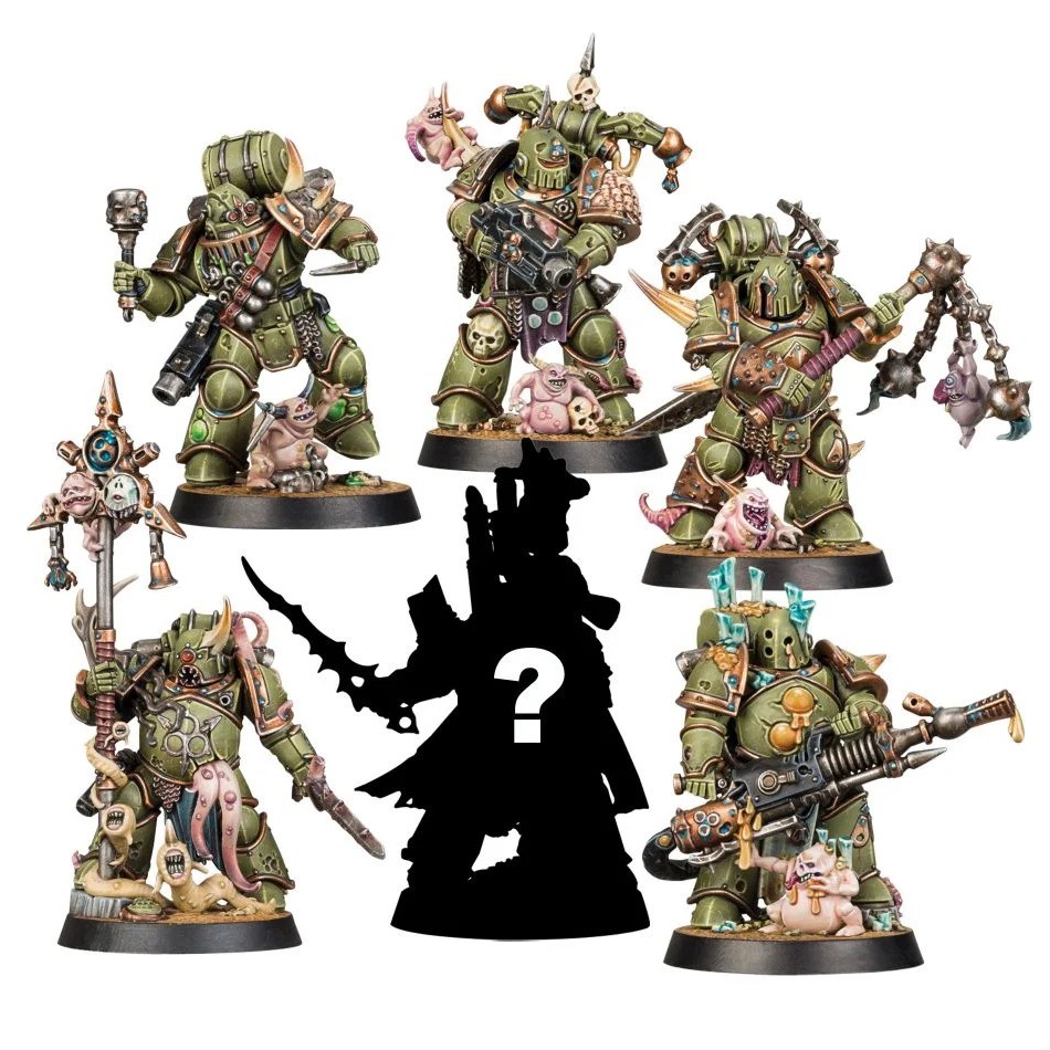 Warhammer 40k Space Marines Heroes 3 Death Guard Set 6 Pcs Shopee Malaysia