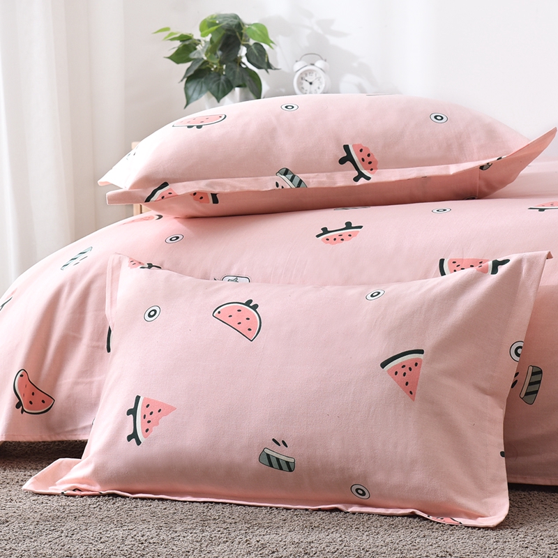 Home Living Drizzle Grinding Pillowcase Pair Two Person