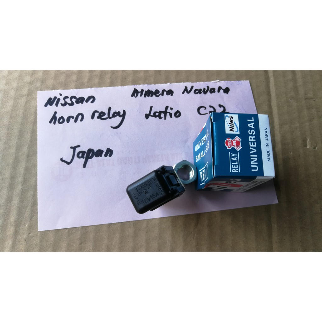 NISSAN SENTRA SERENA LATIO NAVARA RELAY HORN 25630-79960/C9916 | Shopee ...