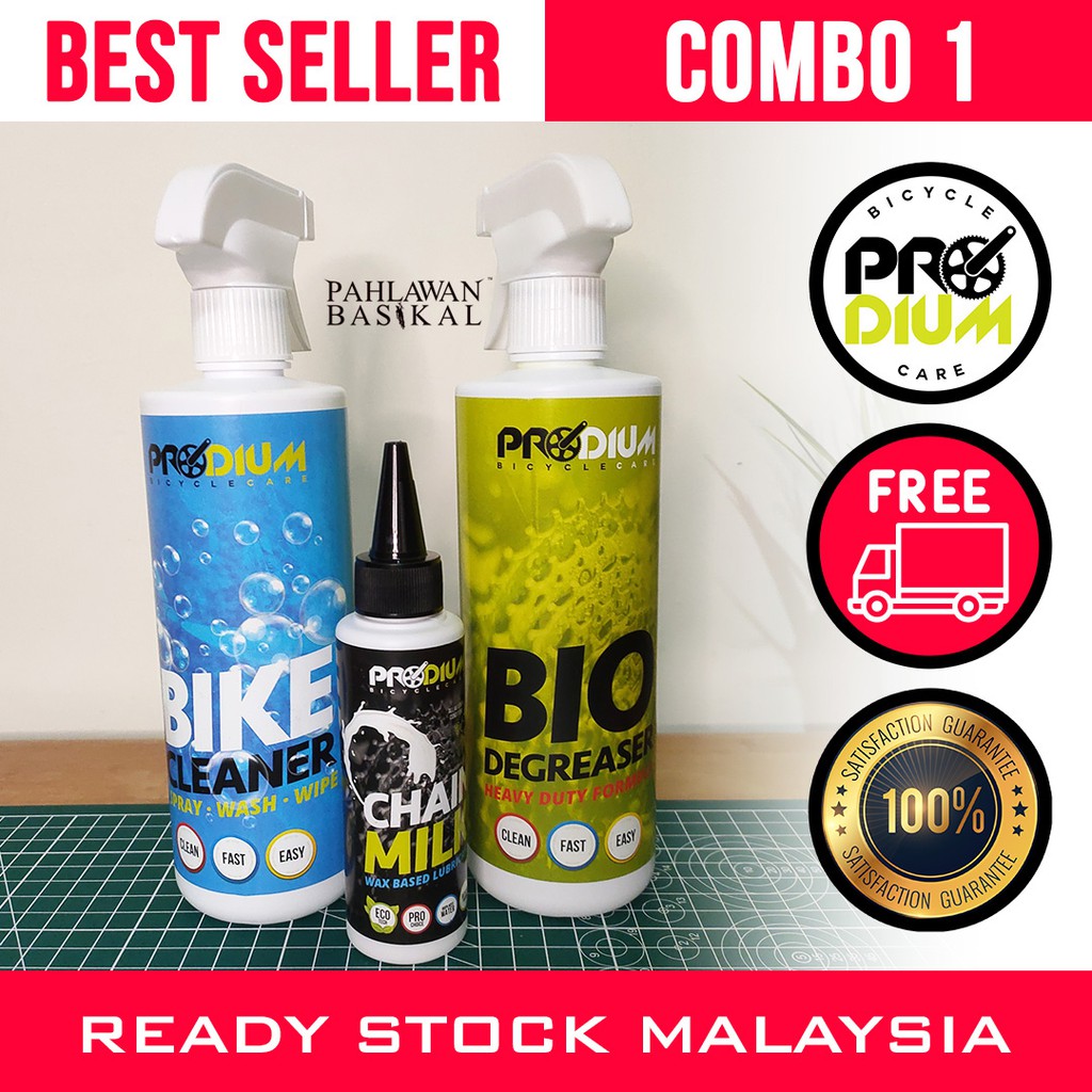 PRODIUM BICYCLE CARE 1 with Bio Degreaser, Bike Cleaner and