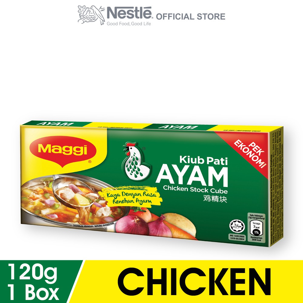 MAGGI Chicken Stock Cube (120g) Shopee Malaysia