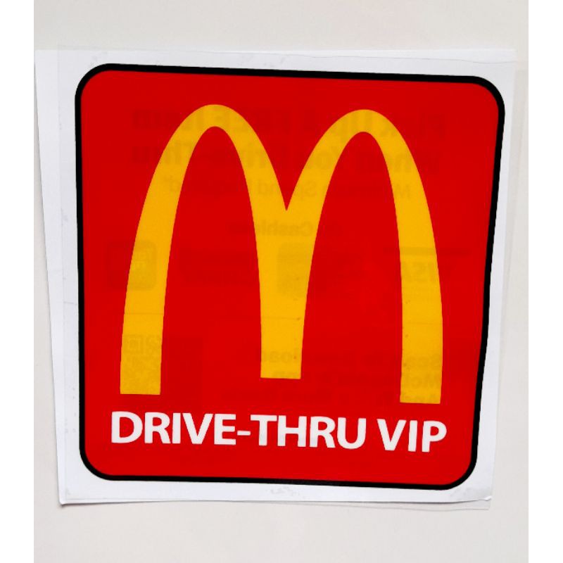 mcdonald-drive-thru-vip-offer-sticker-new-design-shopee-malaysia