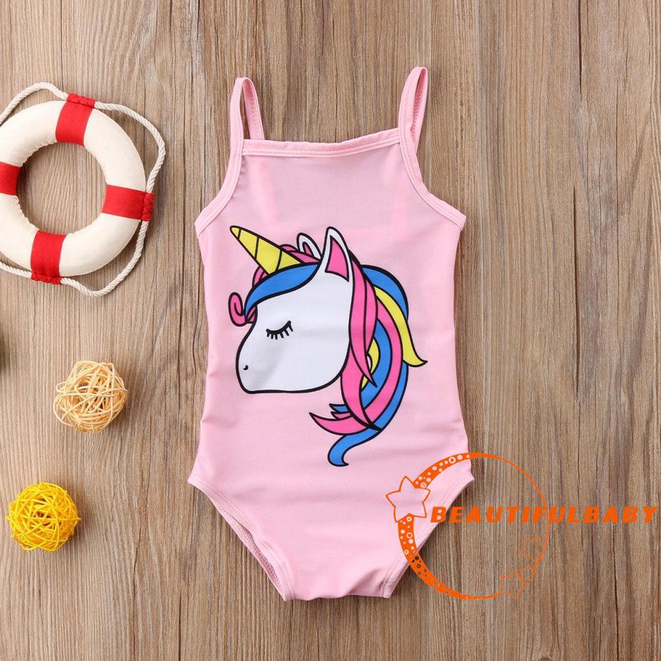 baby girl unicorn bathing suit