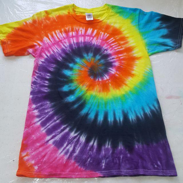 PREMIUM SPIRAL MIX COLOR UNISEX TIE DYE T-SHIRT/ PREMIUM QUALITY/ WHOLESALE/ FASHION/