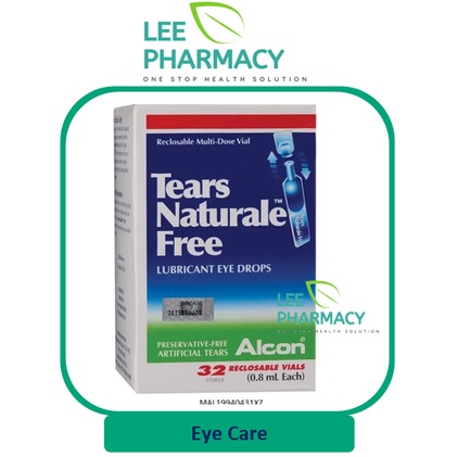 Tears naturalle free 0.8mL x 32 vials [Eye Care]