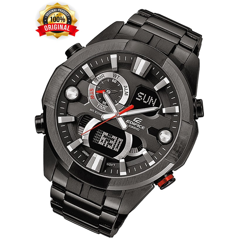 edifice analog digital watch