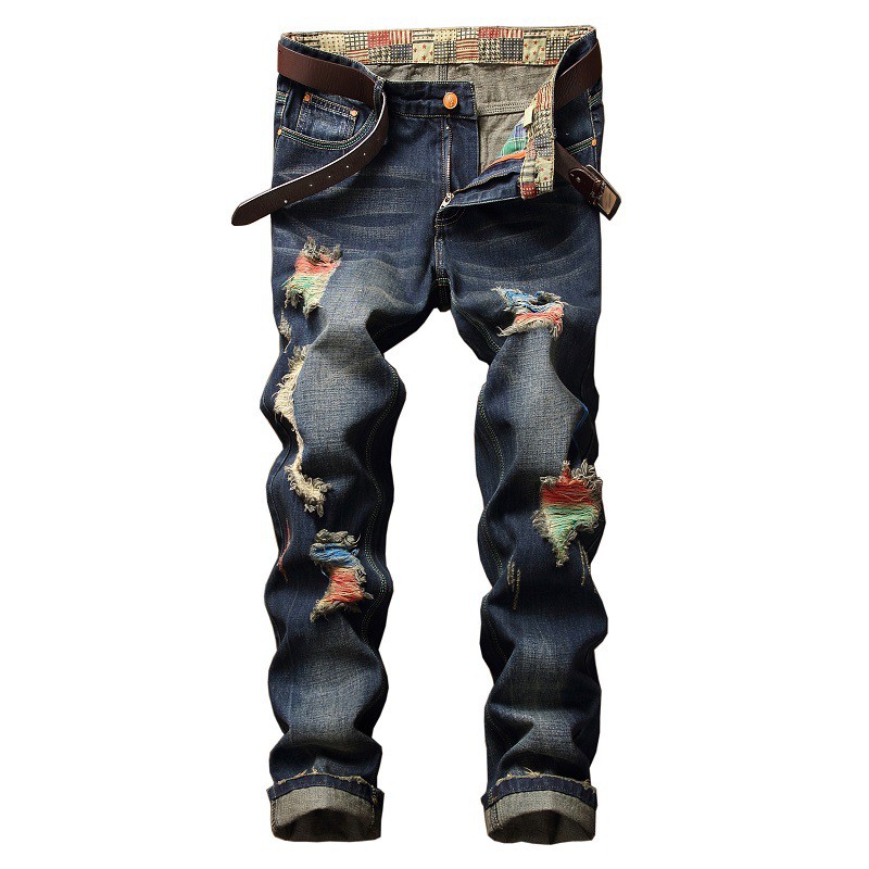 mens ripped jeans size 42