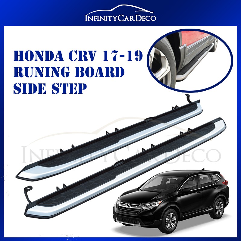 Honda CRV CR-V 2017 2018 2019 Side Step Door Running Board | Shopee Malaysia 2019 Honda Cr V Running Boards Installation