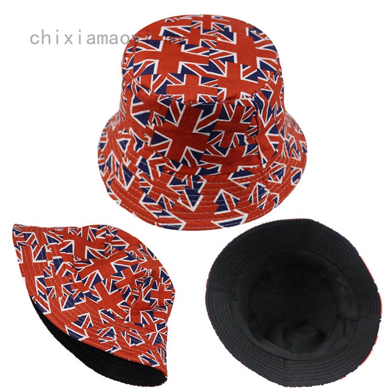 union jack bucket hat