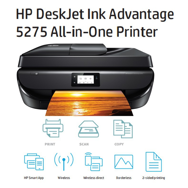 Hp Deskjet Aio 5275 Printer Shopee Malaysia