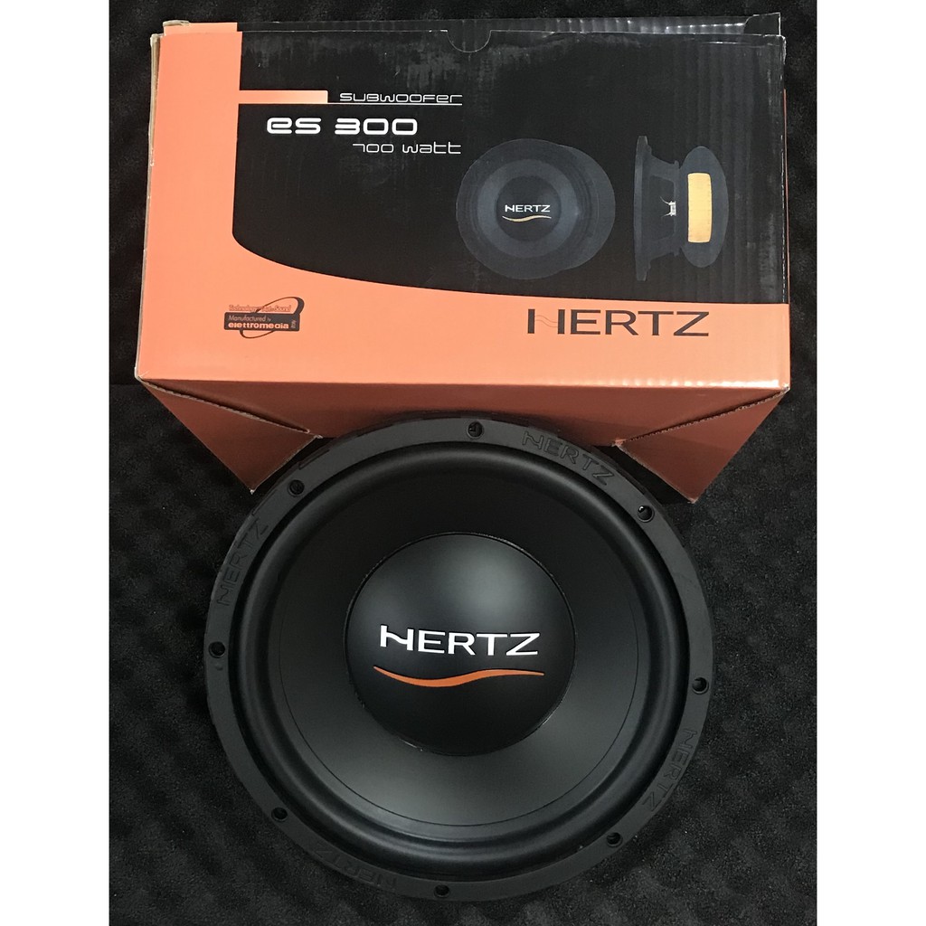 Hertz 10 Inch Es 250 500watt 12 Inch Es 300 700watt Subwoofer Speaker Made In Italy