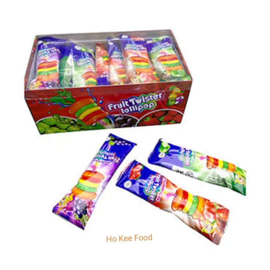 Alibaba Fruit Twister Lollipop 24pcs x 10g | Shopee Malaysia