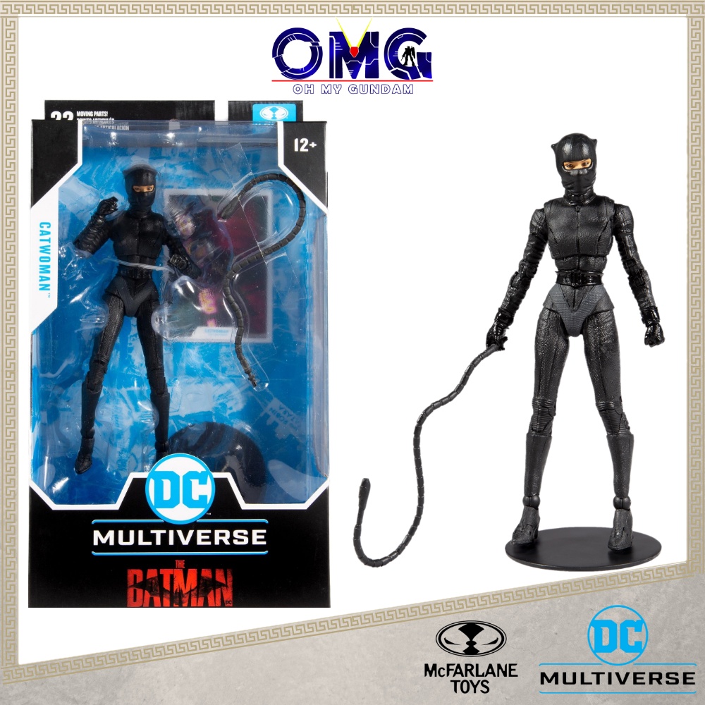 DC Multiverse Mcfarlane The Batman 7" Figure Catwoman 15079 Mc Farlane Toys Selina Kyle Cat Woman Figurines Bat Man OMG