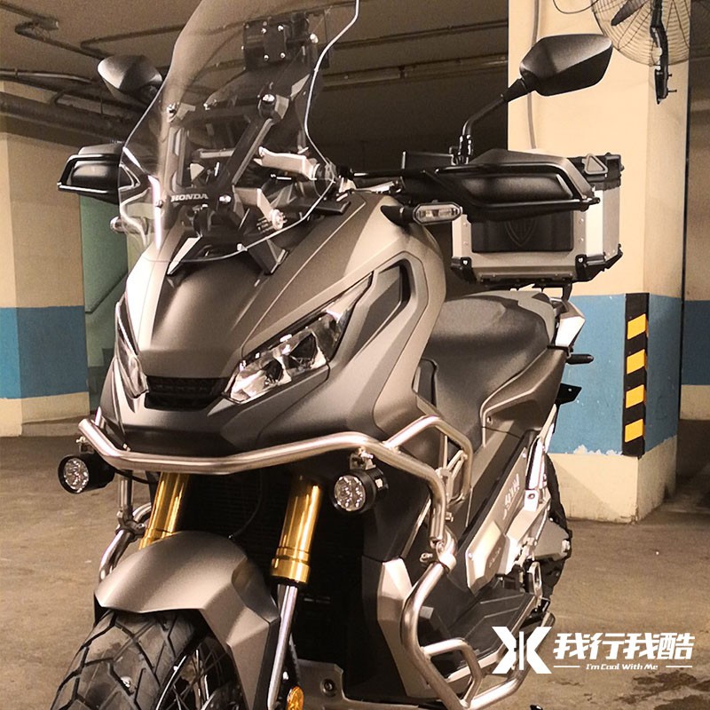 Xadv X Adv 750 Motorcycle Modified Aluminum Side Box Rear Tail Box Three Boxes Tail Frame Rear Shelf Shopee Malaysia