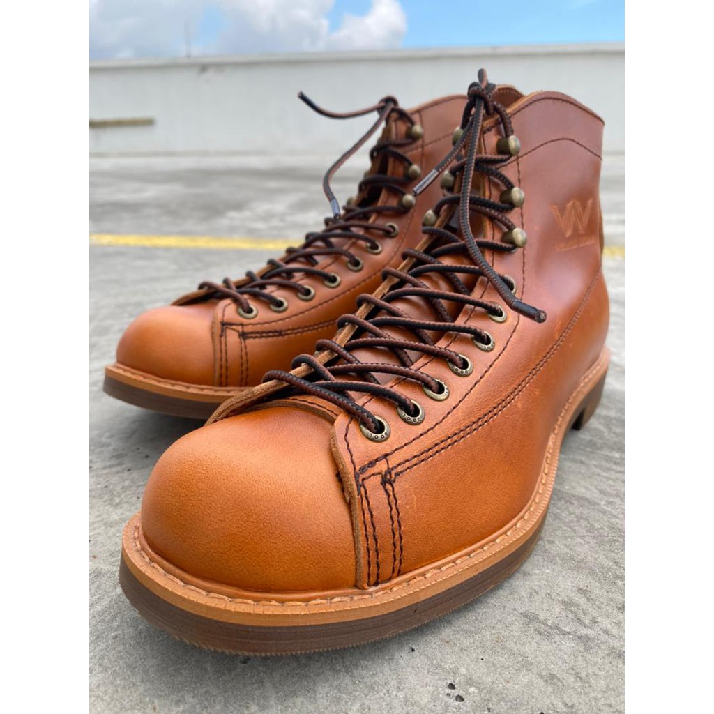 Wing Leather Boot kasut Kulit Wing Vintage Shoe 2996 No Steel toe Boots Leather Shoe Red Wing Style Full