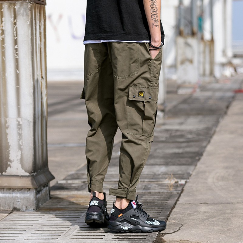 army sweatpants with pockets