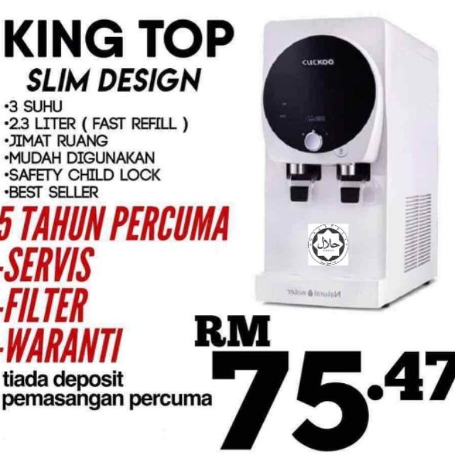 Cuckoo King Top Shopee Malaysia