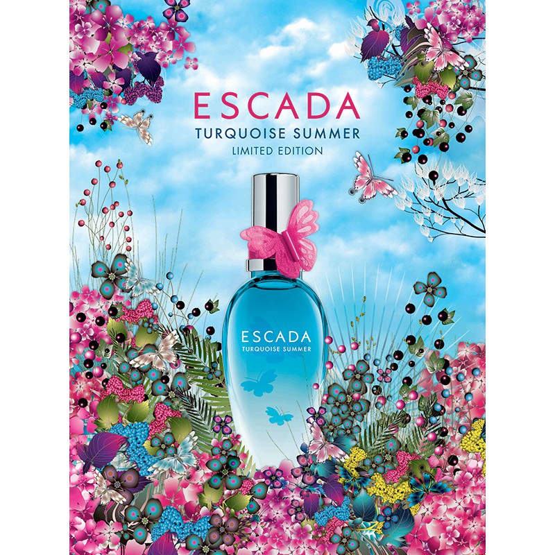 Escada Turquoise Summer For Women Eau De Toilette 100ml Shopee Malaysia