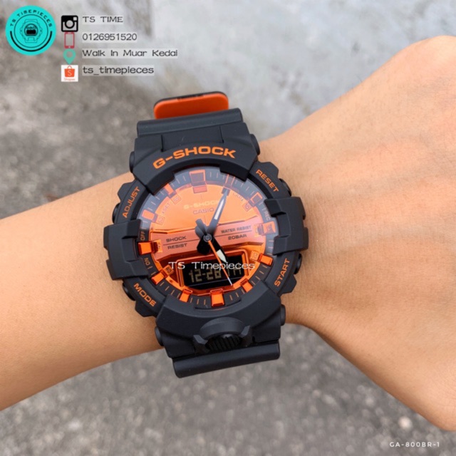 g shock ga 800 br