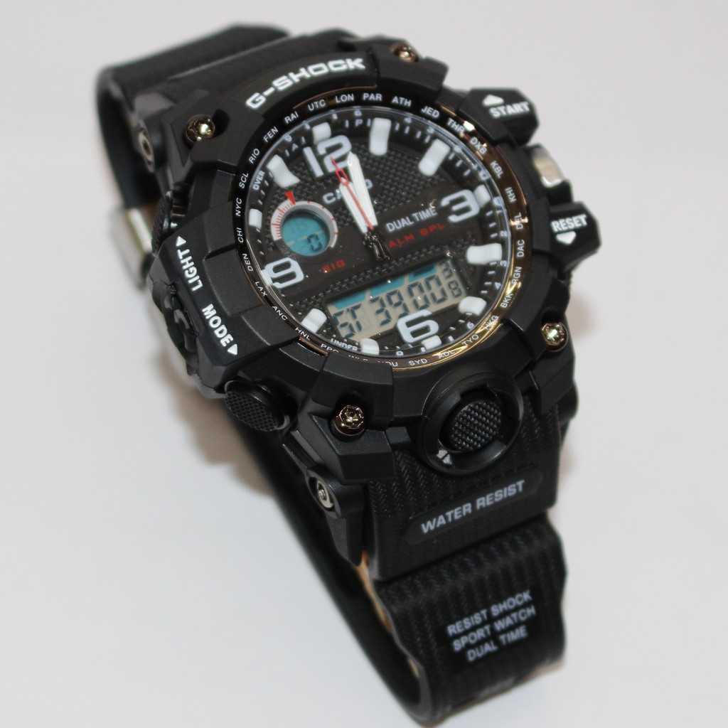 jam g shock dual time