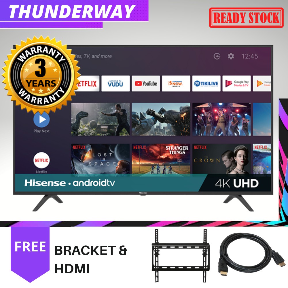 Bubble Wrap Hisense 50 Inch 50b7200uw 50b7200 Android 4k Uhd Smart Tv Shopee Malaysia