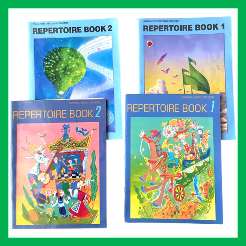 [READY STOCK] Yamaha Music School: Junior/Advanced Ensemble Course (JNC/ANC) Repertoire Book 1&2 *Books & CDs Available*