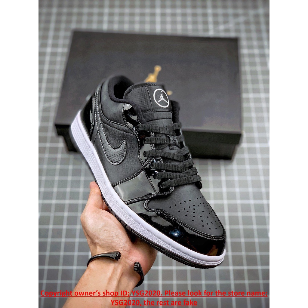 Ysg Nike Air Jordan 1 Low Se Asw Black Adn White Basketball Shoes Shopee Malaysia