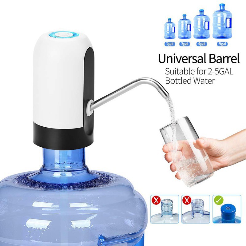 Universal Automatic Water Dispenser / Rechargerable Portable Automatic Drinking Water Bottle Pump