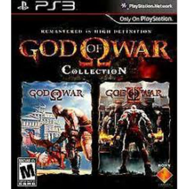 God Of War 1 2 Collection Ps3 Shopee Malaysia