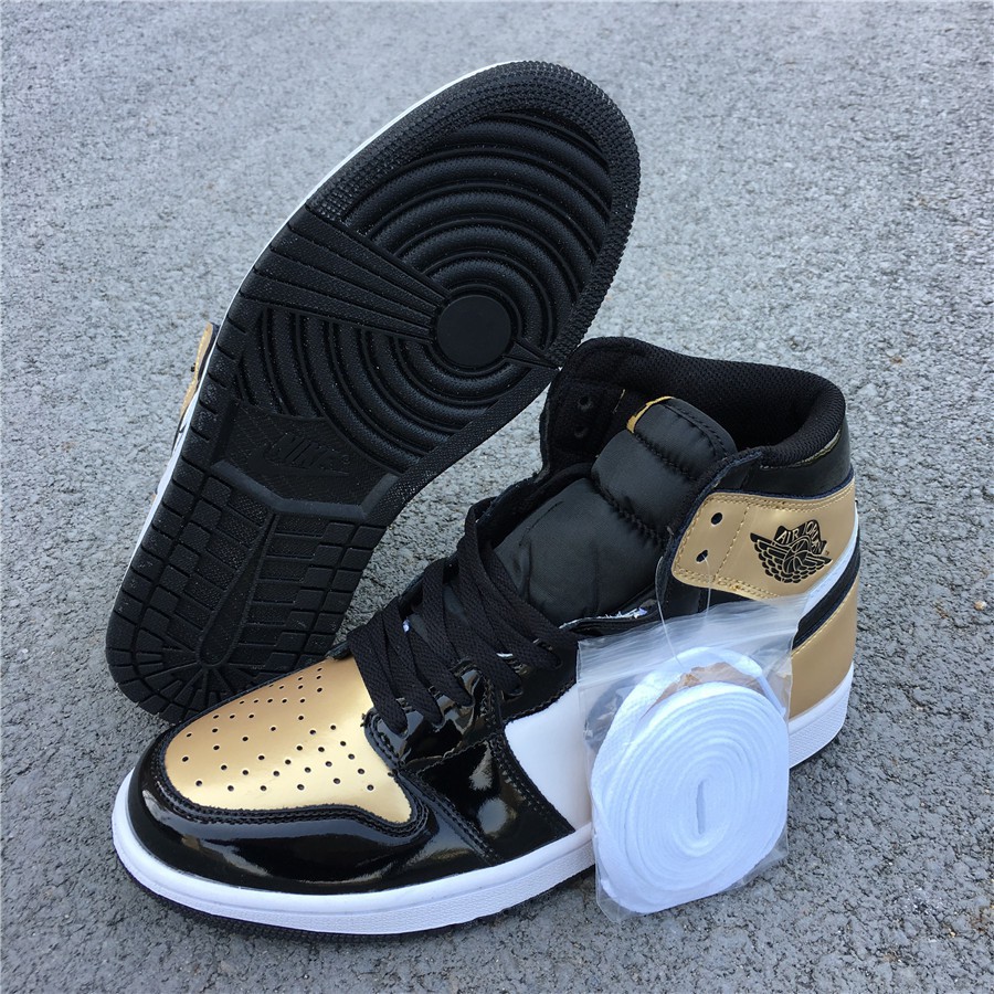 air jordan 1 gold toe upside down swoosh