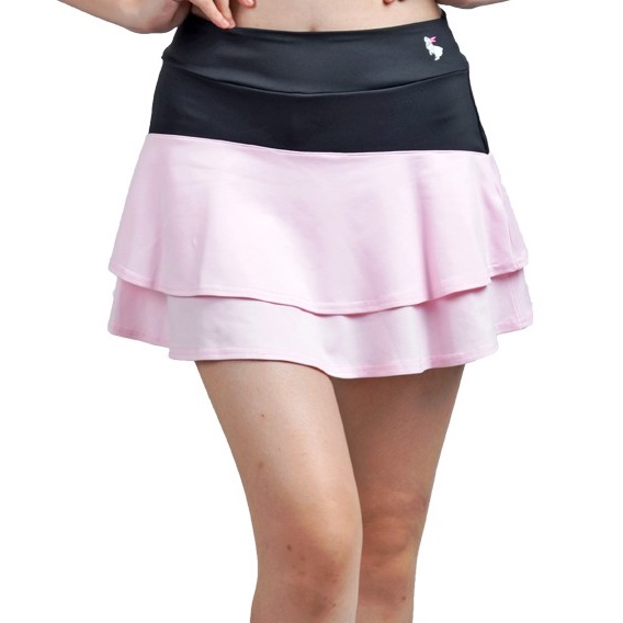 ViQ Women Layered Skort - Fashion Tennis Pickleball Skirt with Safety Pants