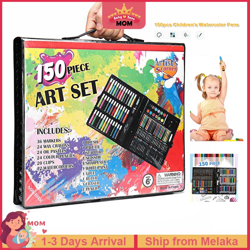 150 Color Pencils Set Wood Color Pencil Oil HB Drawing Sketch For