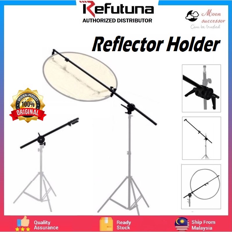 Extendable Reflector Holder 65CM TO 175CM Studio Reflector Holder Arm with Swivel Grip Head