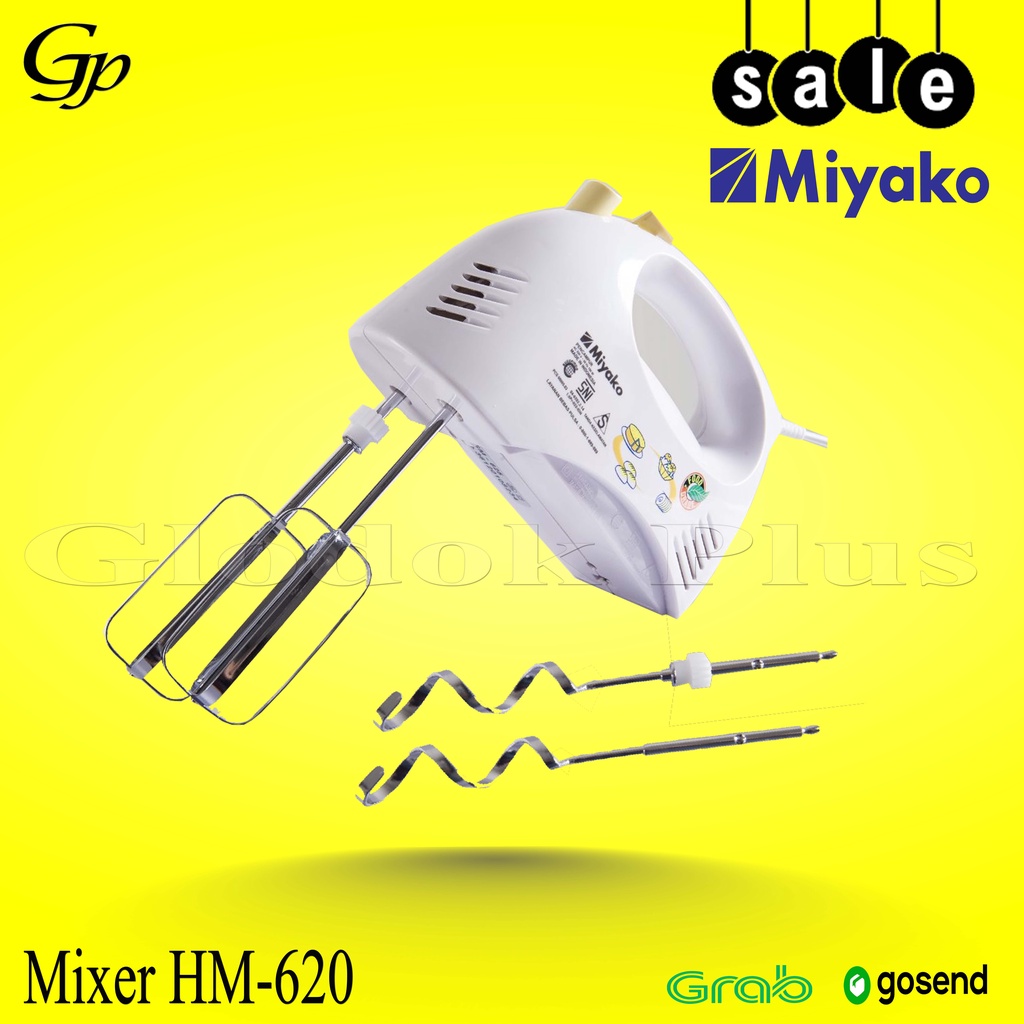 Miyako Hm620 Hand Mixer Hm620 Handmixer Egg Cake Beater Shopee Malaysia