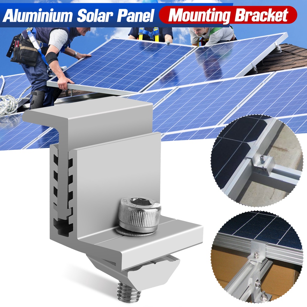 Solar panel mounting bracket Photovoltaic support 35mm to 50mm single ...