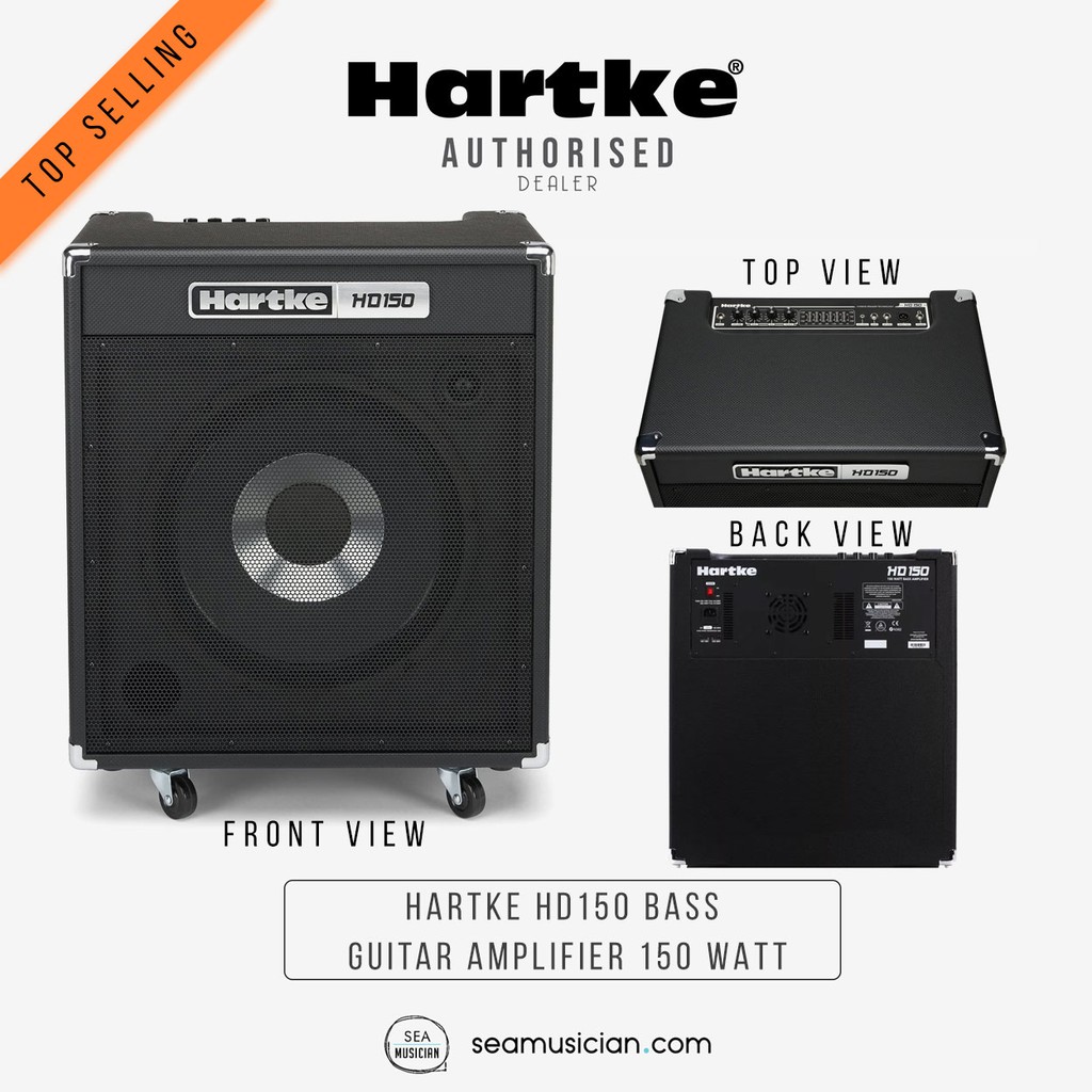 HARTKE HD150 BASS GUITAR AMPLIFIER 150 WATT (HD150/HD 150) Shopee