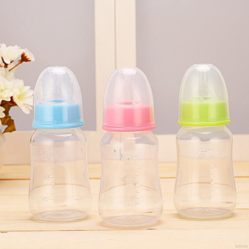 Bobora 120ml Baby Nipple Bottles Fresh Milk Feeder Standard Mouth