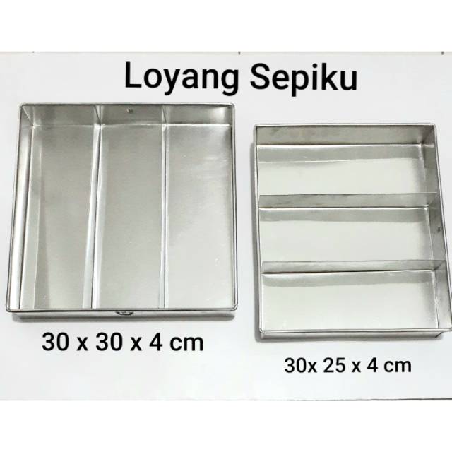 Dapurmami Loyang Sepiku Mold Spiku Lapis Surabaya Layer Cake Mandarin Cake Bread
