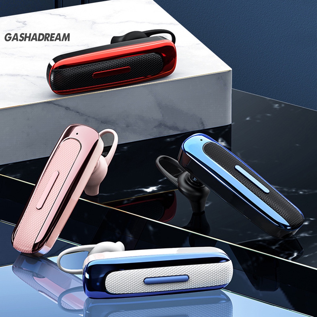 GD| 1Pc IPX 5 Wireless Earphone Eco-friendly Stable Signal Transmission ABS Stereo Sound Single Bluetooth-compatible Earphone for Music