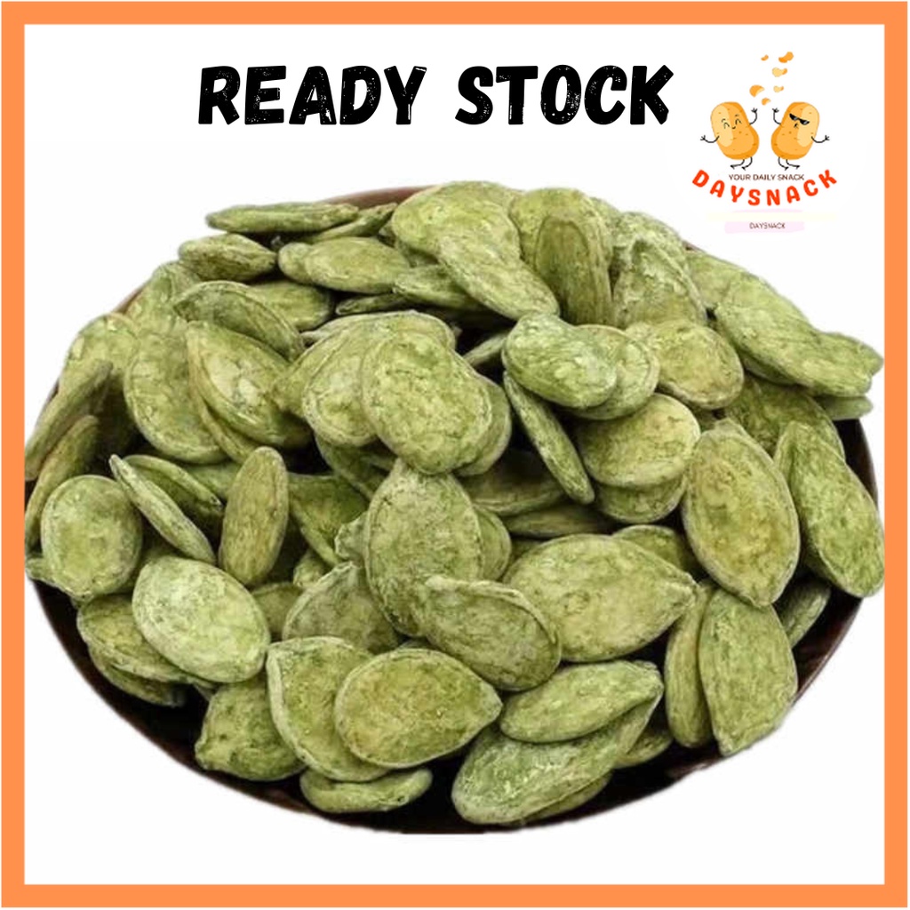 【Repacking 500g】顶大绿茶瓜子 Green Tea Melon Seed