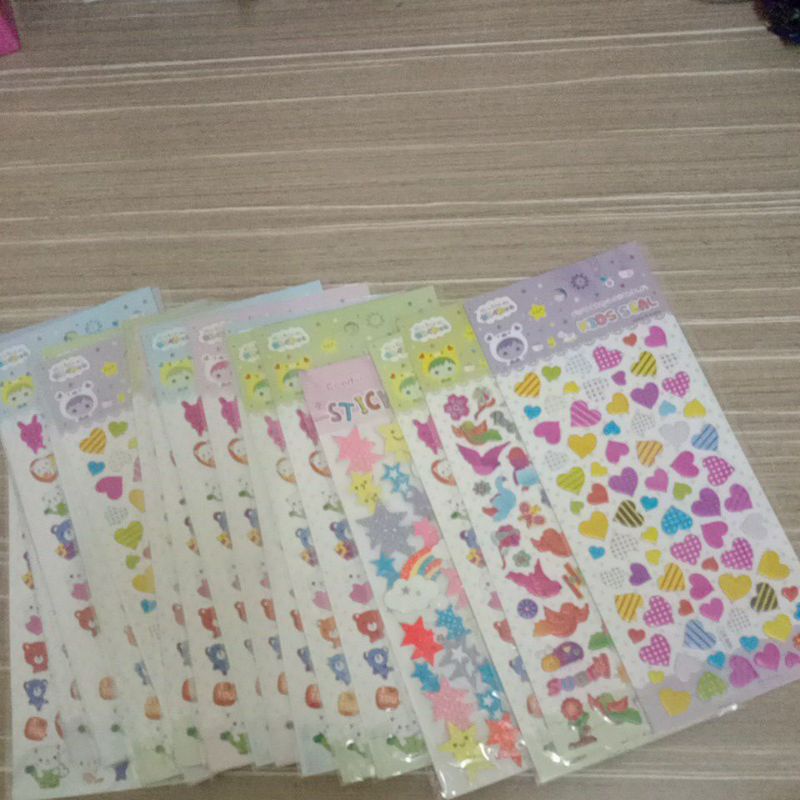 sticker cute random warna dan gambar | Shopee Malaysia