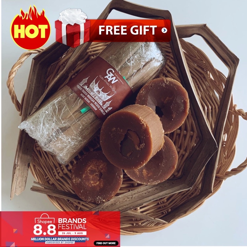 Gula Anau 700gram Original Dari Kuala Pilah Readystock Tanpa Campuran Gula Gula Kabung Gula Merah Gula Melaka