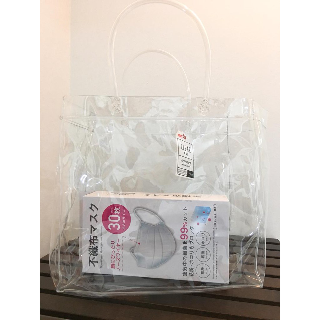 Daiso Clear Bag atelieryuwa.ciao.jp